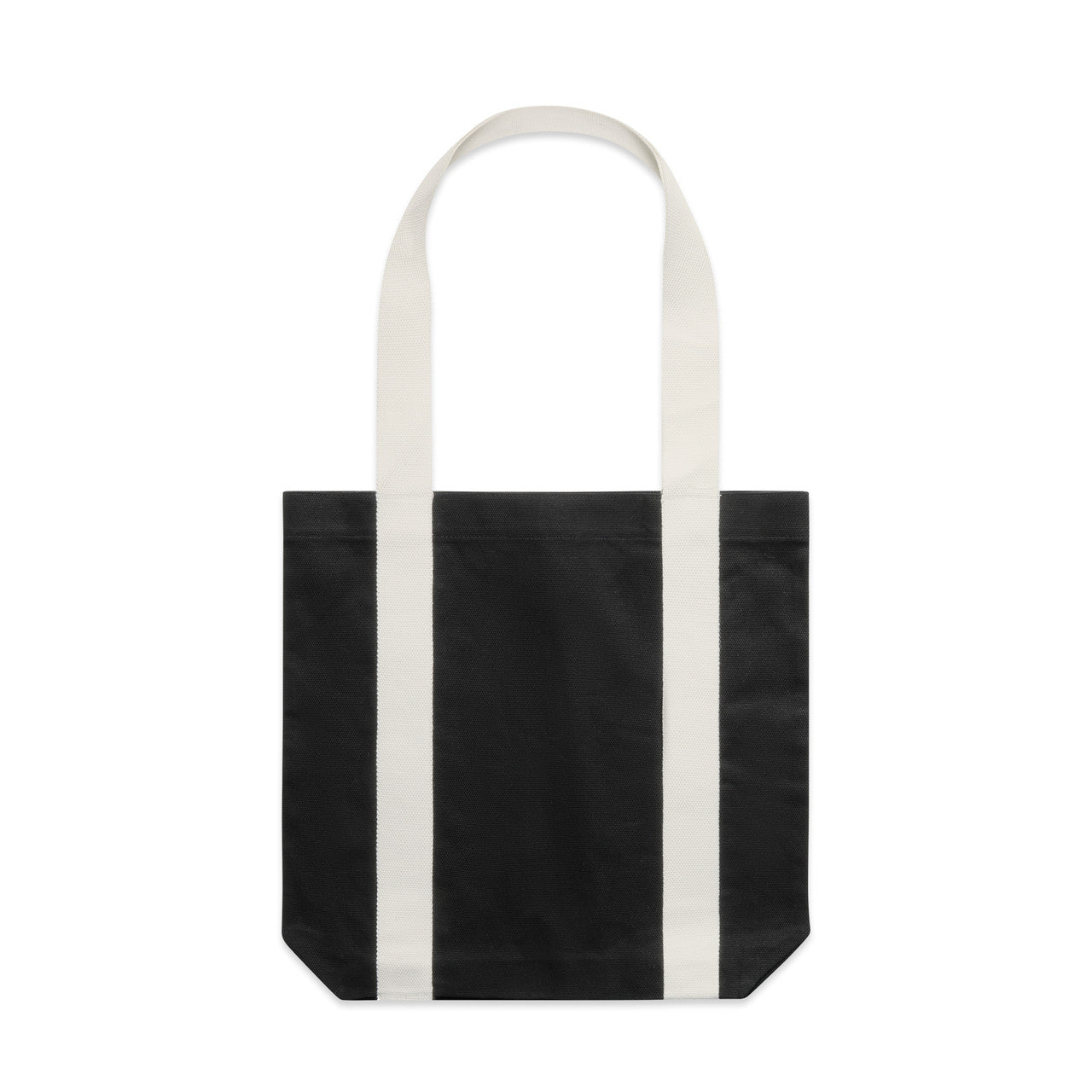 Two-Tone Carrie Tote 1008 - Black/Cream