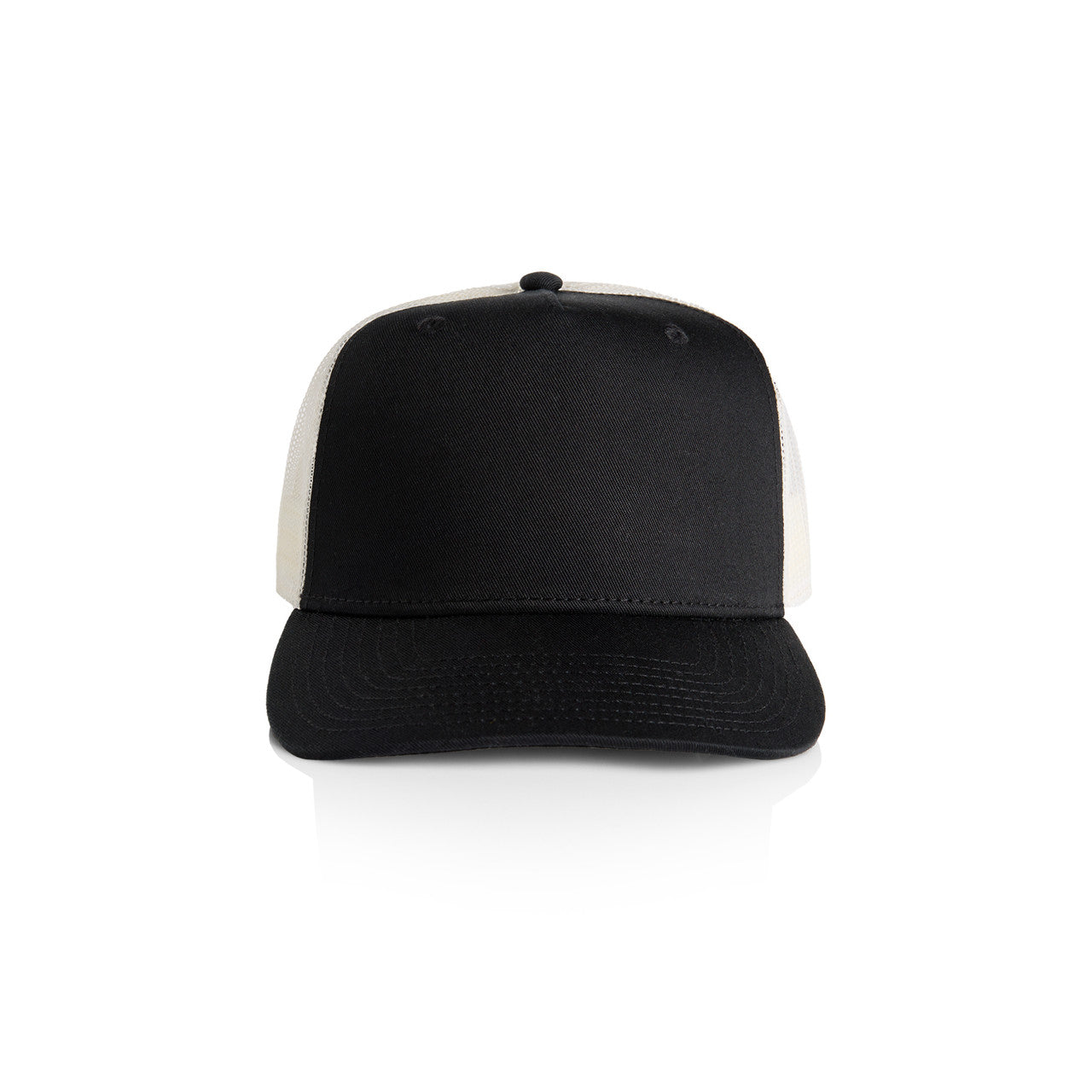 Stock Contrast Trucker 1110 - Black/Ecru