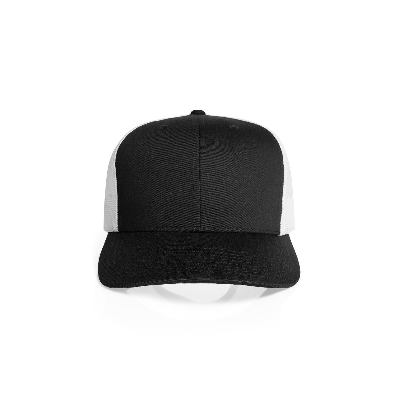 Mesh Contrast Trucker Cap 1191 - Black/White