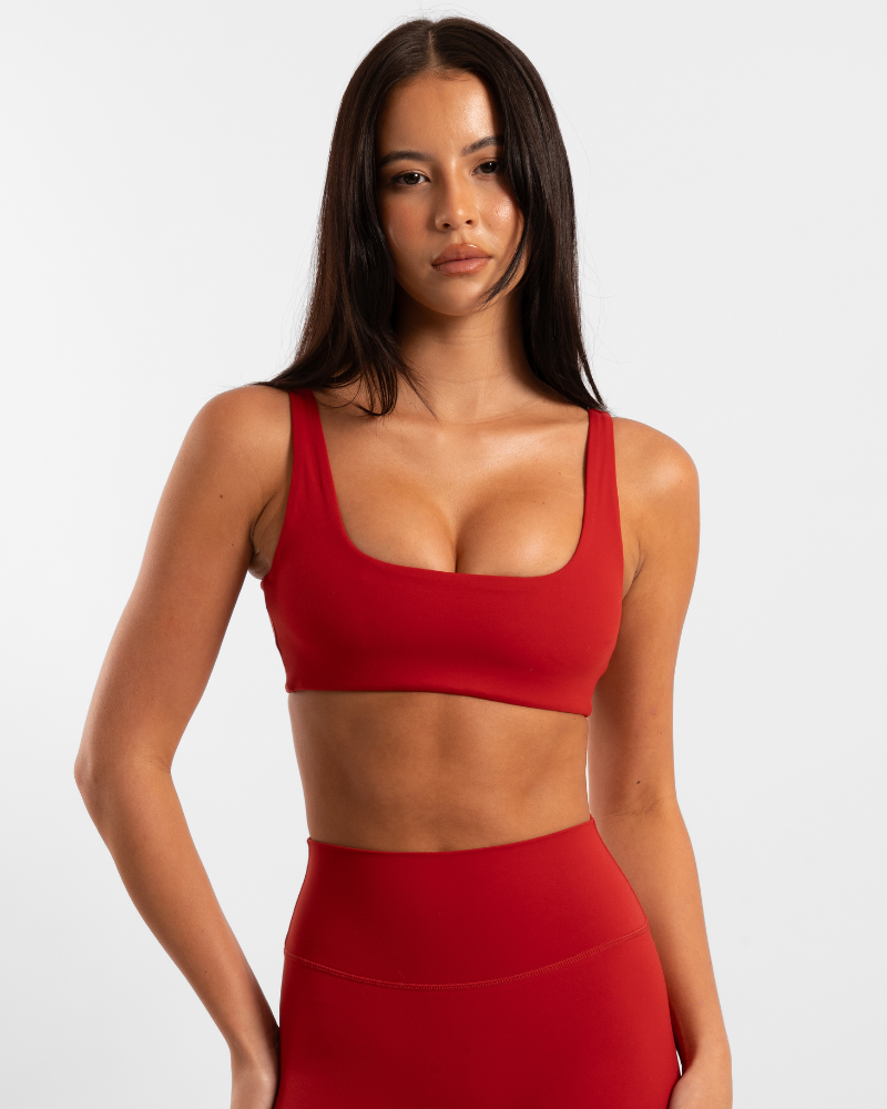 Square Neck Crop