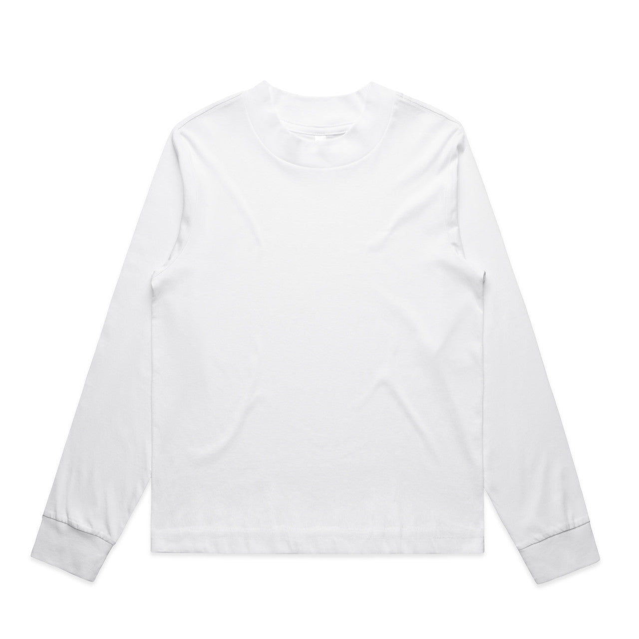 Wo's Mock L/S Tee 4070 - White
