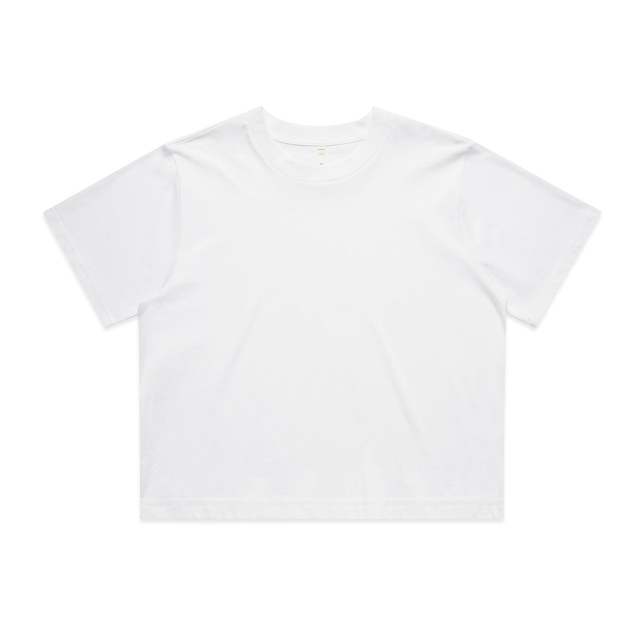Wo's Classic Crop Tee 4072 - White