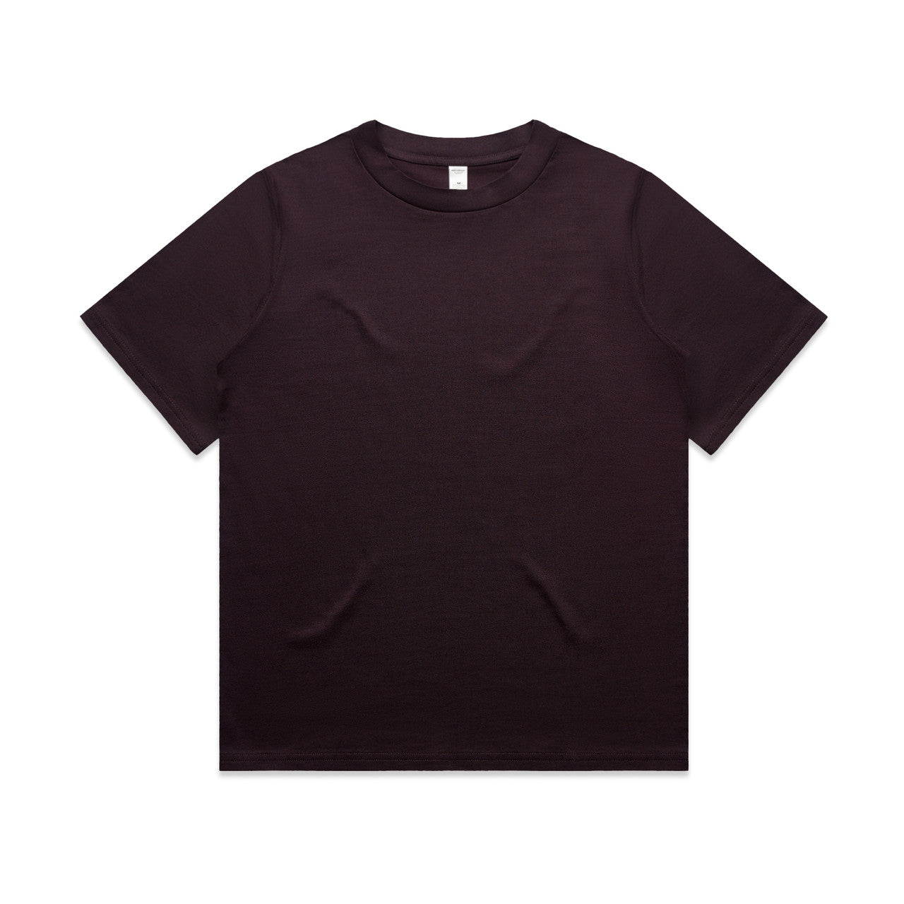 Wo's Heavy Tee 4080 - Plum