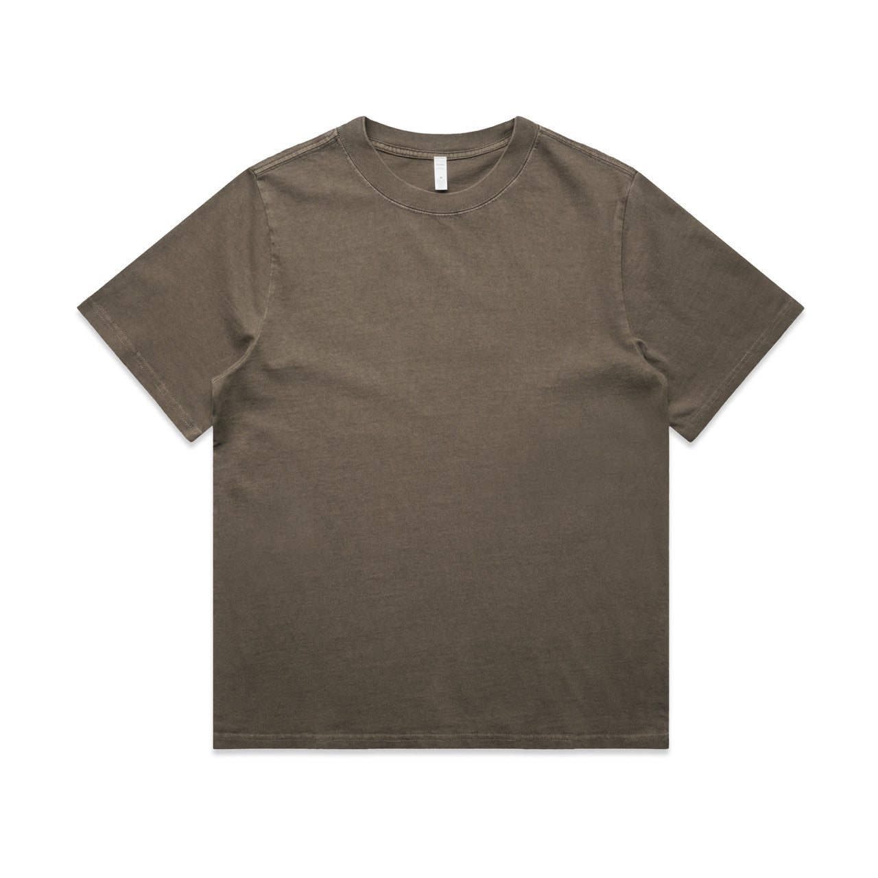 Wo's Heavy Faded Tee 4082 - Faded Brown