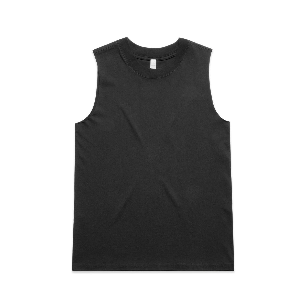 Wo's Heavy Faded Tank 4084 - Faded Black