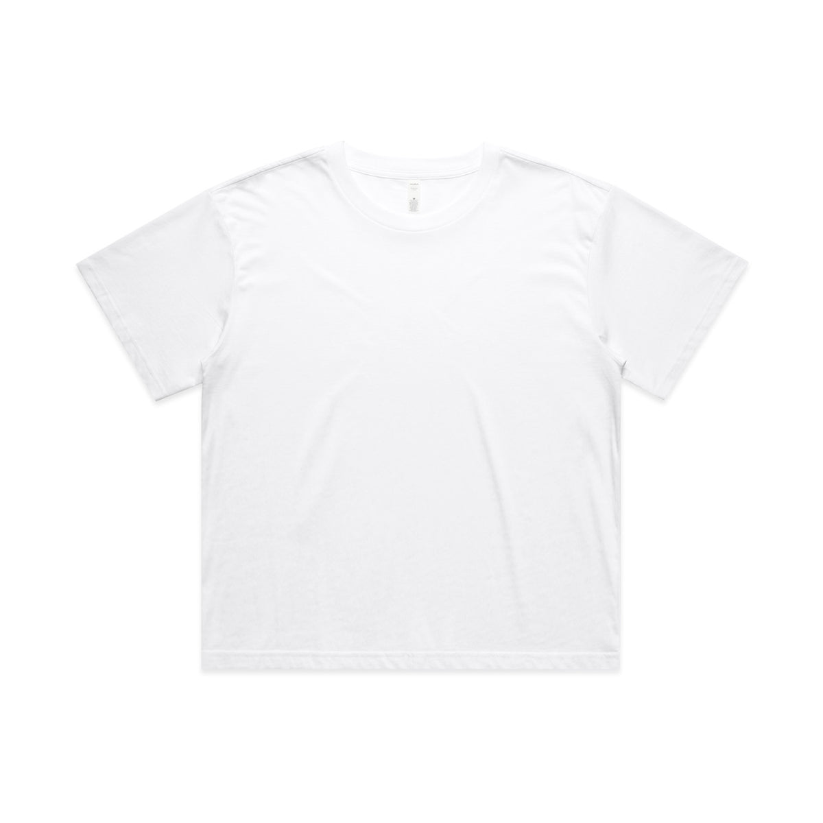 Wo's Martina Crop Tee 4093 - White