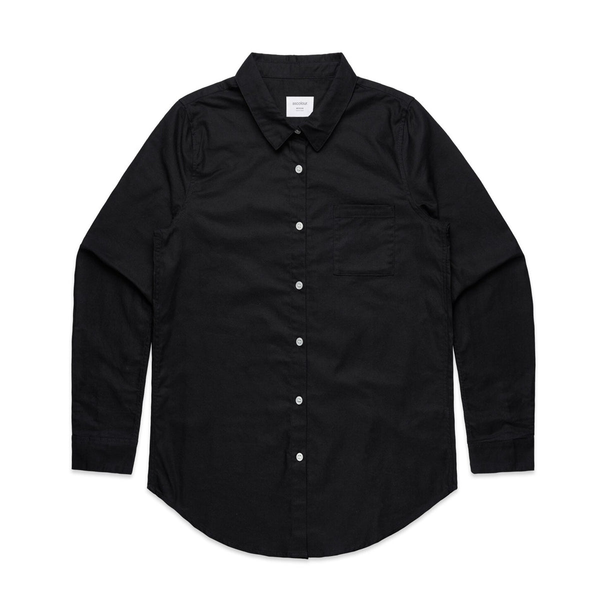 Wo's Oxford Shirt 4401 - Black