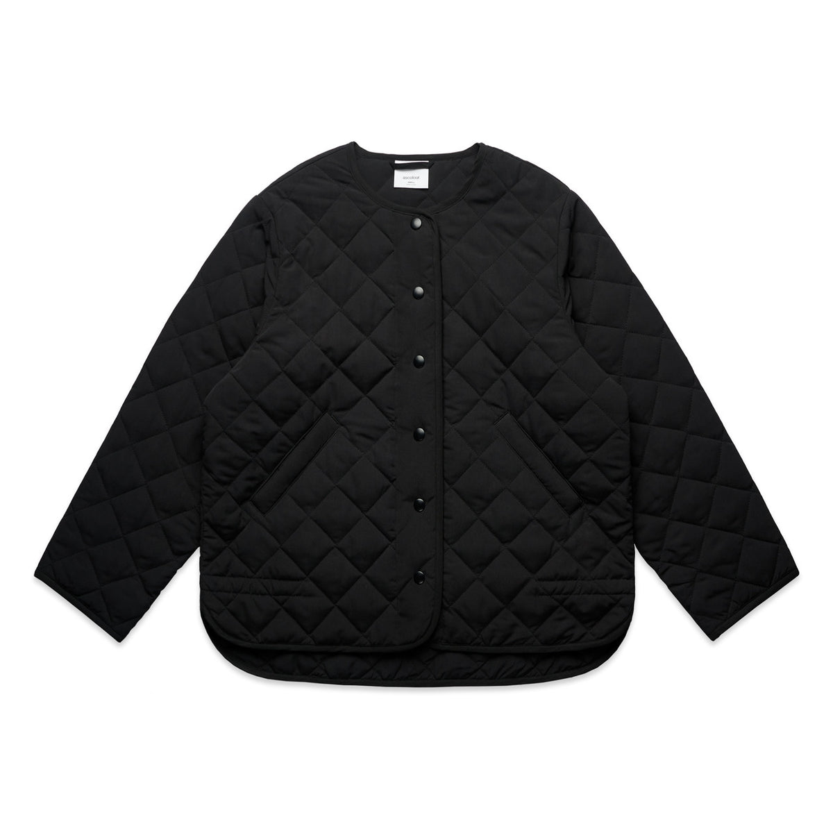 Wo's Quilted Jacket 4525 - Black