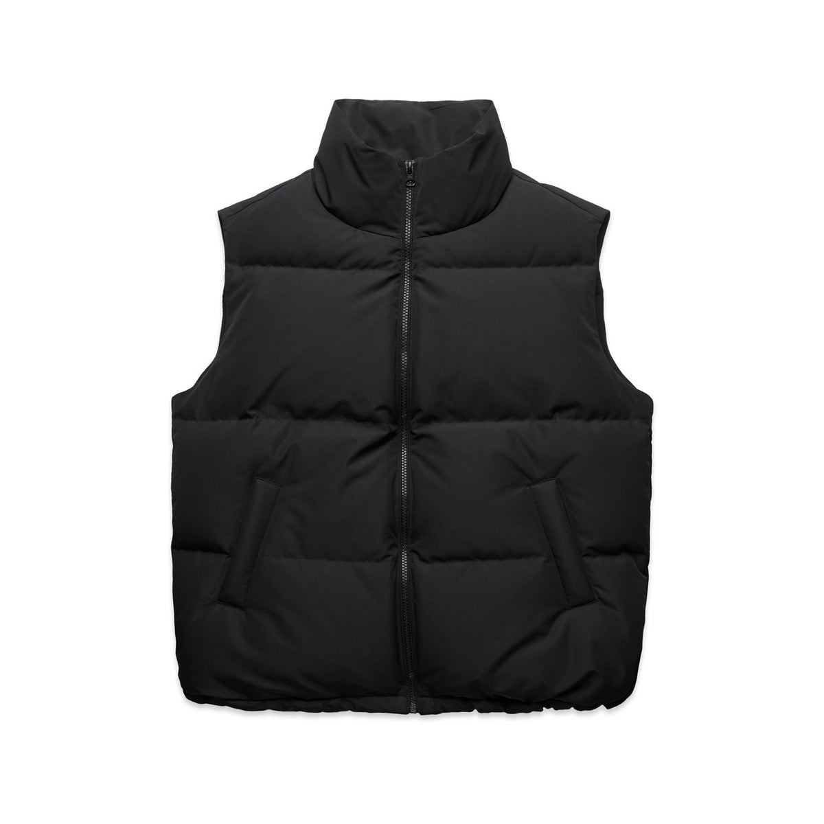 Wo's Puffer Vest 4592 - Black