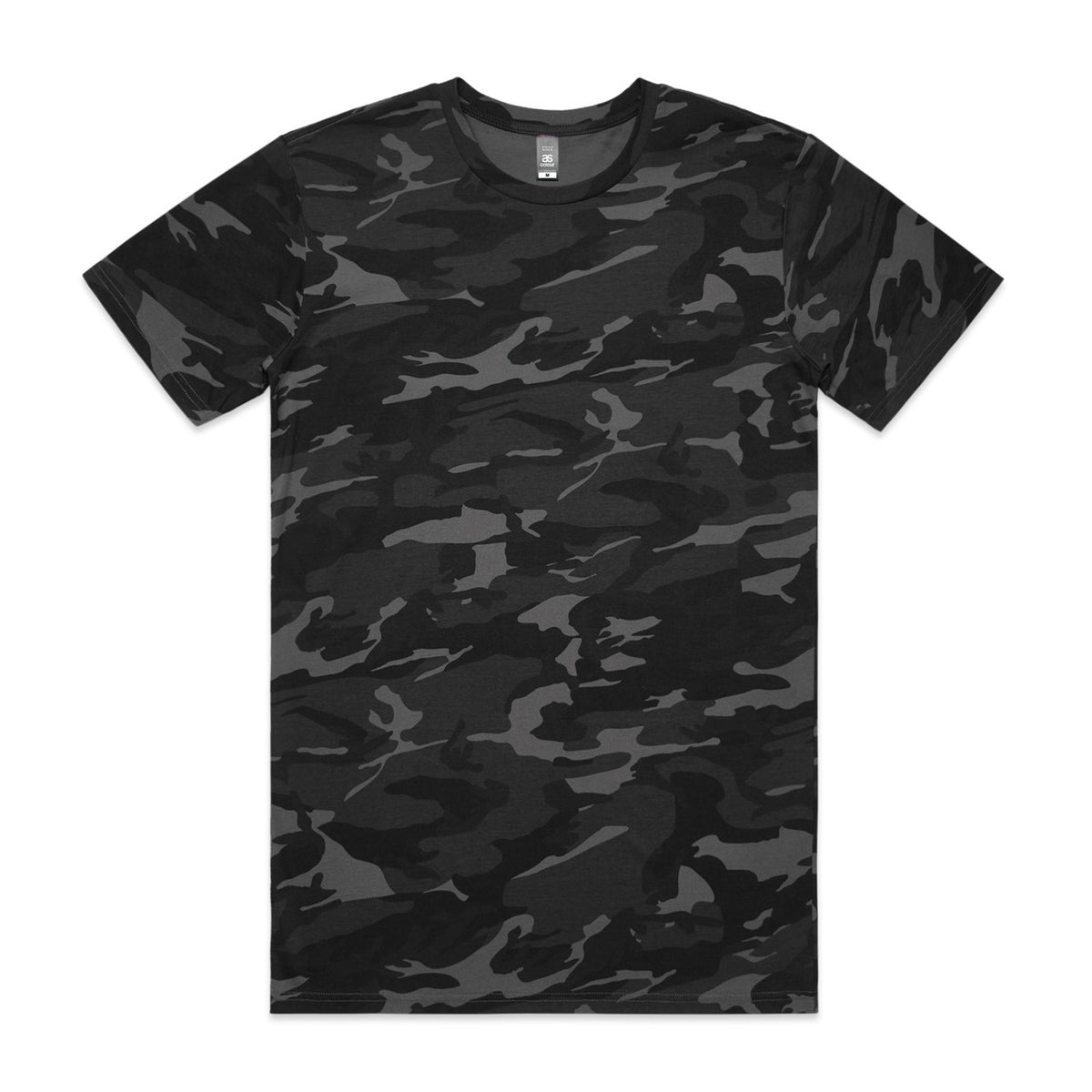 Staple Camo Tee 5001C - Black Camo