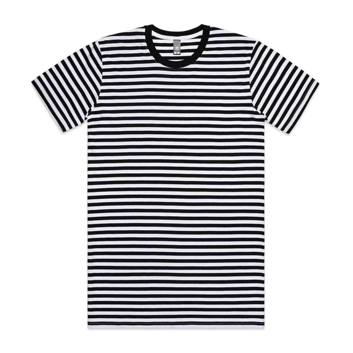 Staple Stripe Tee 5028 - Black/White