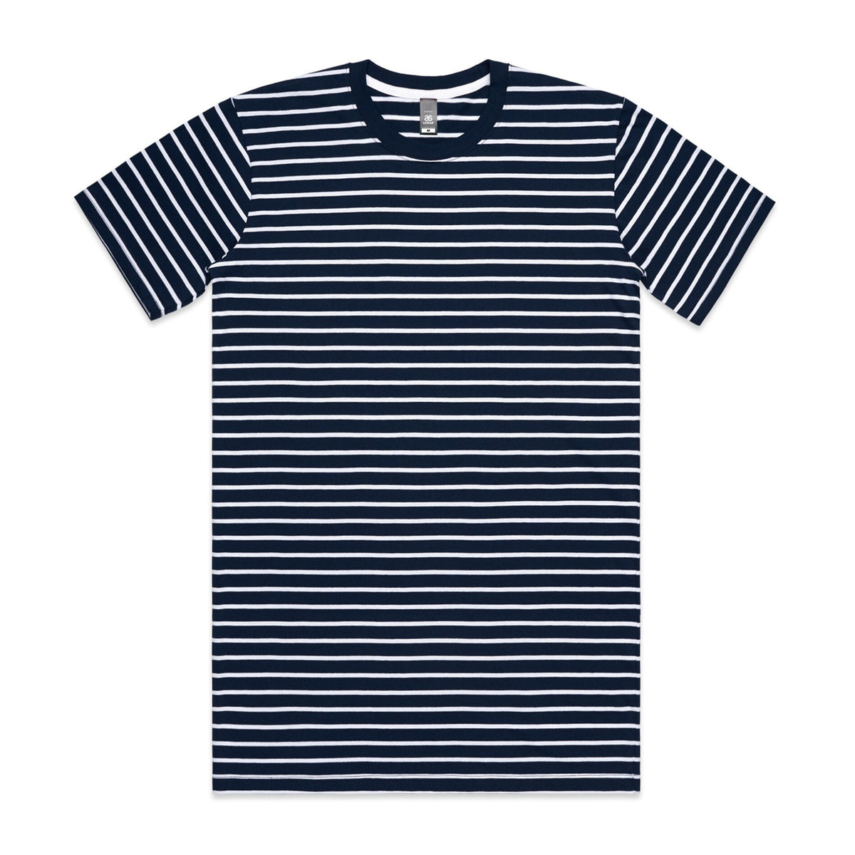 Staple Stripe Tee 5028 - Navy/White