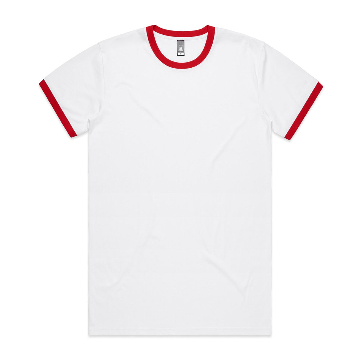 Staple Ringer Tee 5053 - White/Red