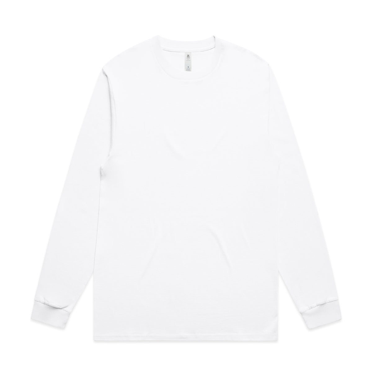 Block L/S Tee 5054 - White