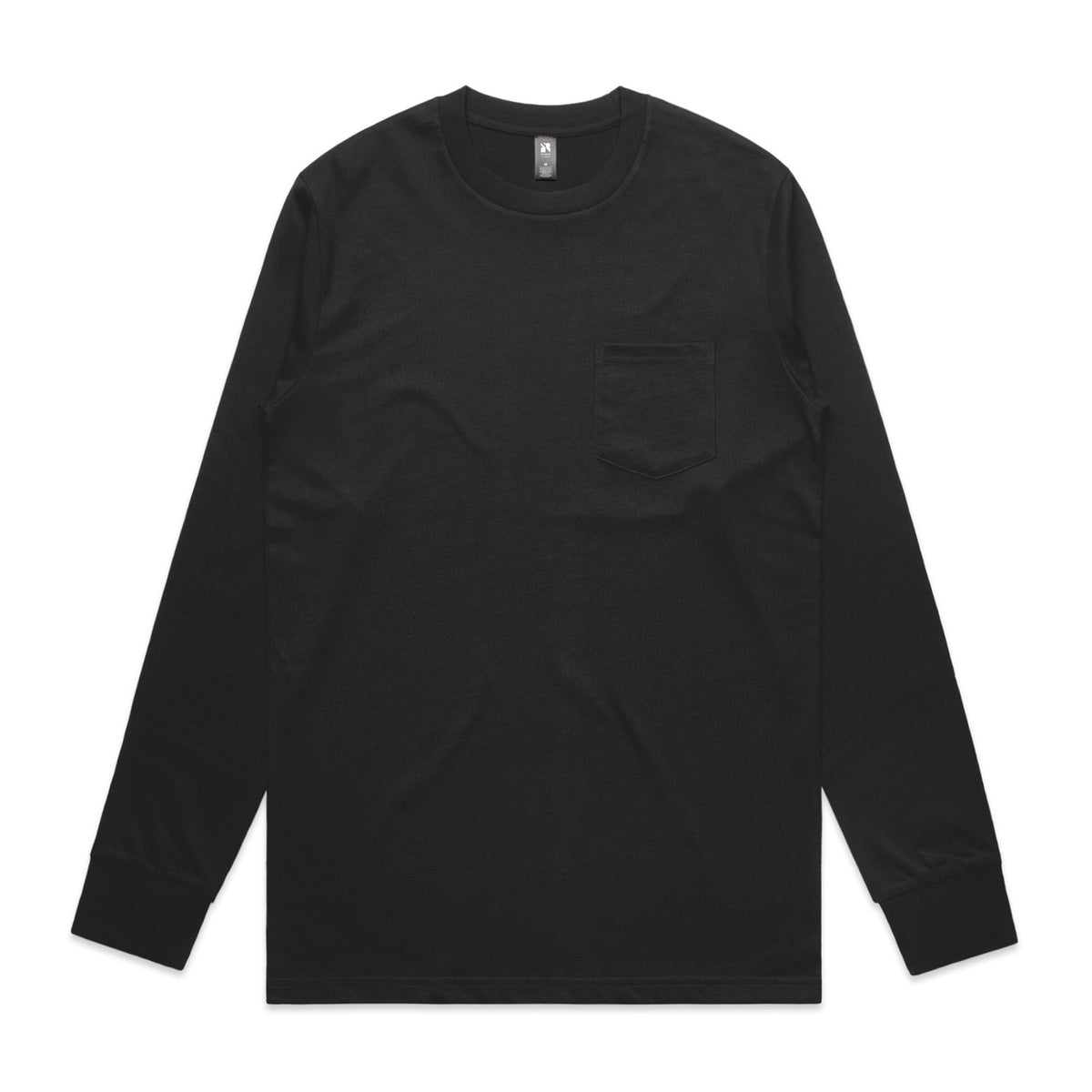 Classic Pocket L/S Tee 5072 - Black
