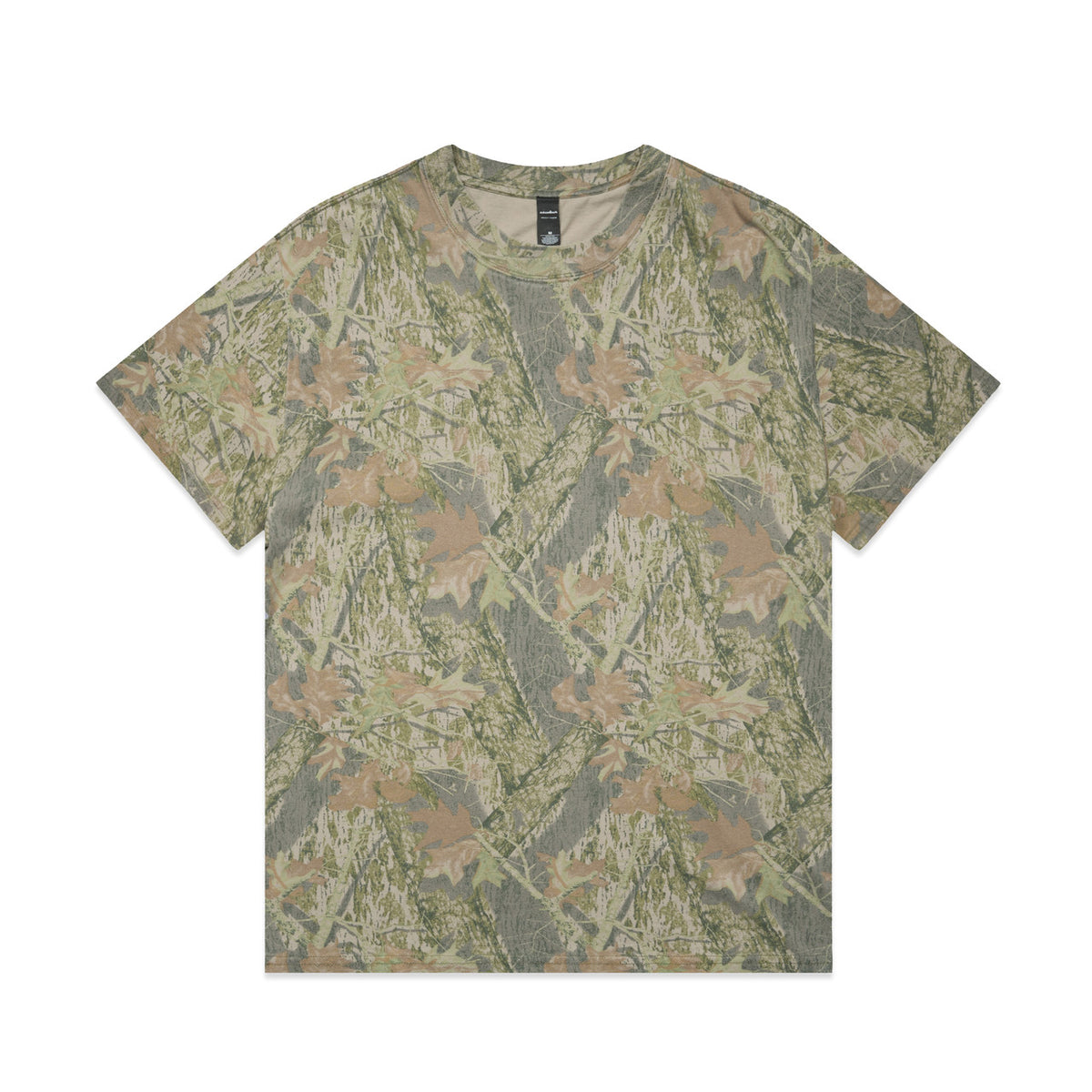 Heavy Faded Camo Tee 5082C - Tree Camo