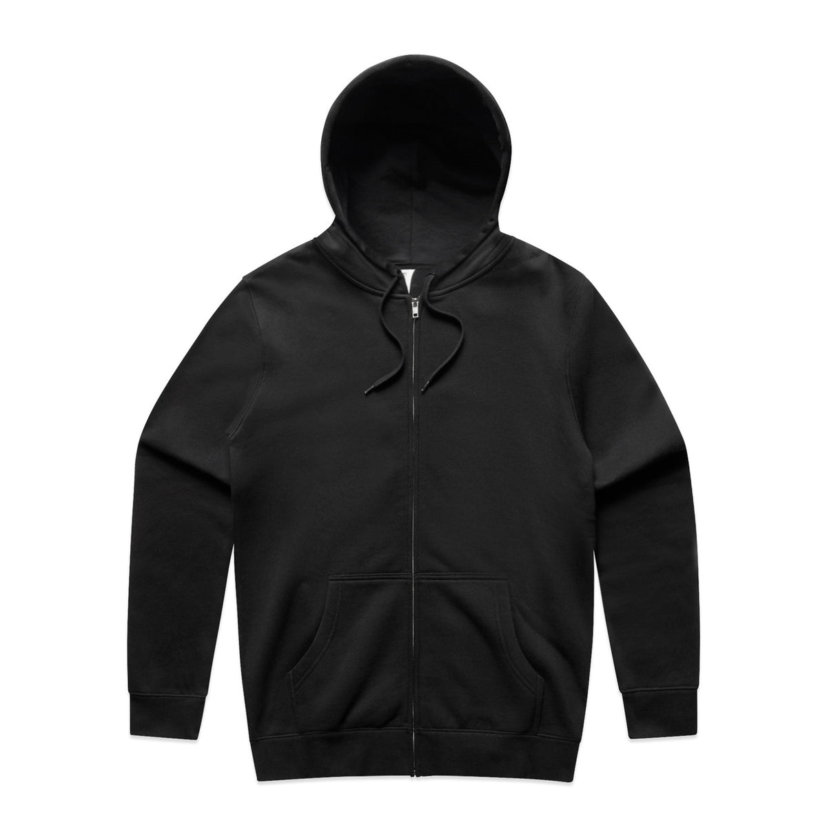 Stencil Zip Hood 5104 - Black