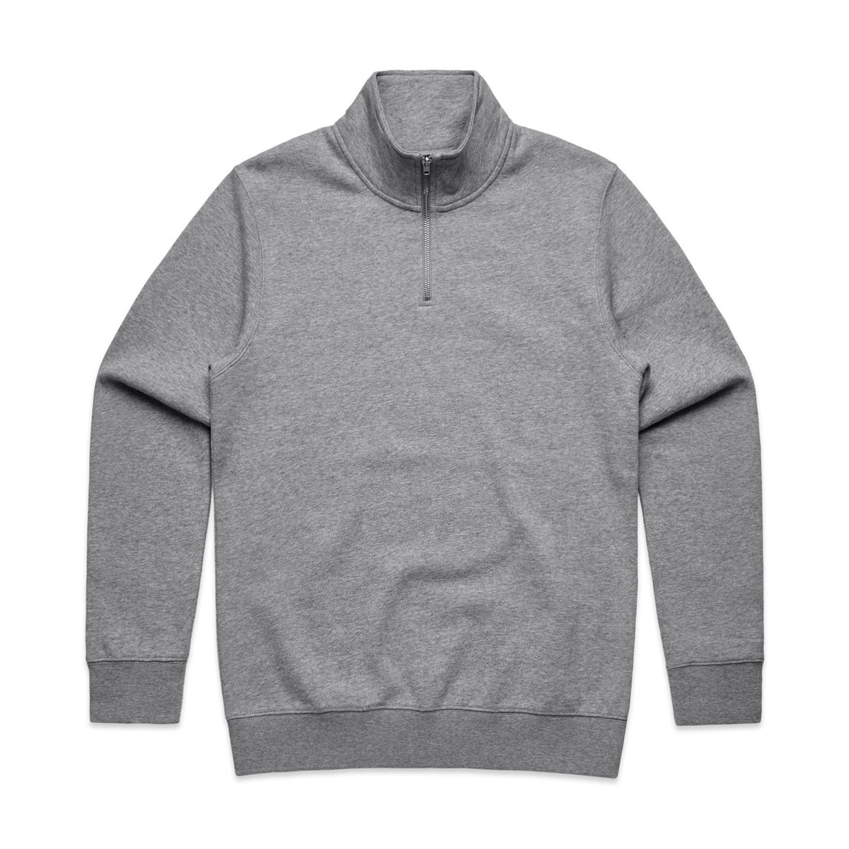 Stencil Half Zip Crew 5125 - Grey Marle