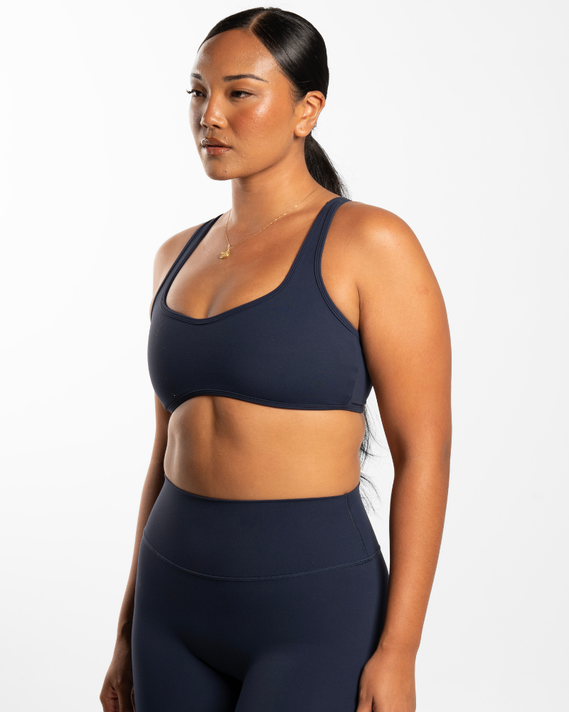 Contour Crop - Navy