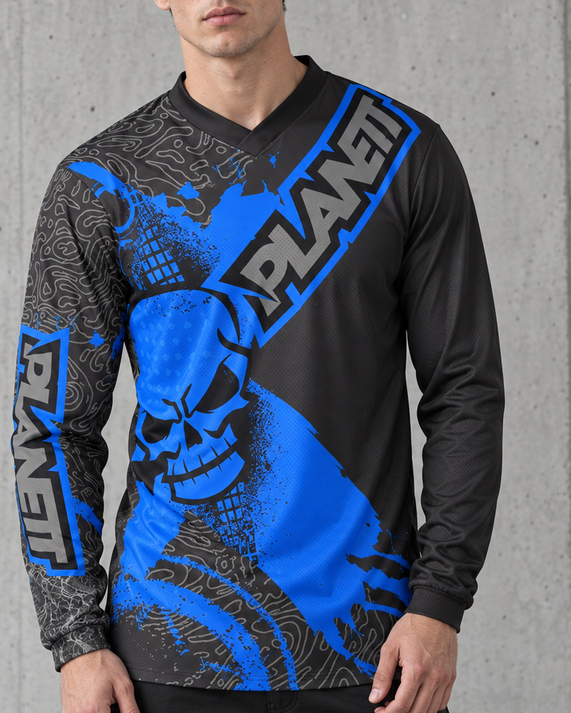 Adult Ride Jersey | DV8 Blu