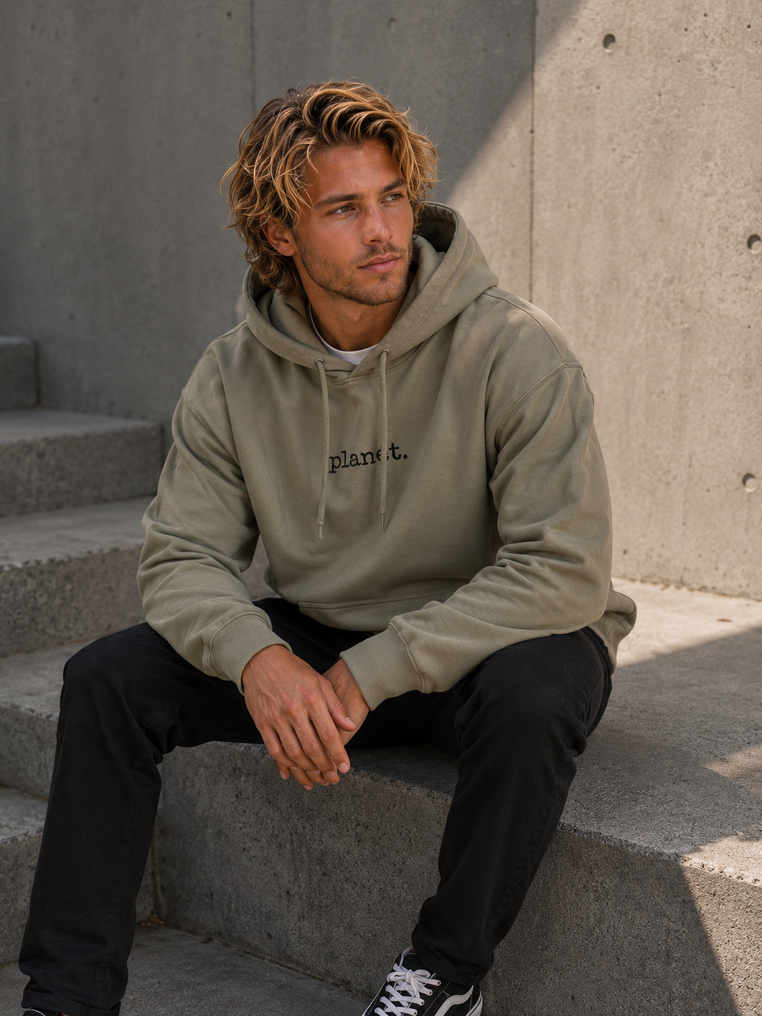 Eucalyptus Oversized Heavy Hoodie