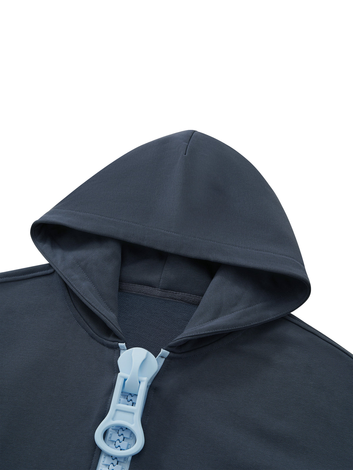 Chunky Zip Oversized Hoodie | Boxy