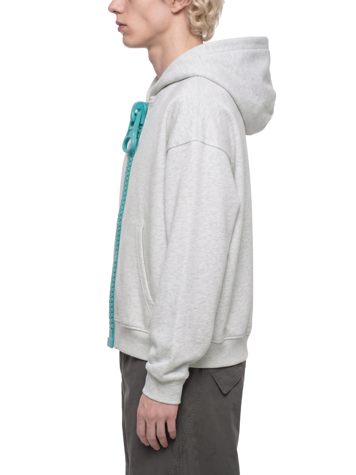 Chunky Zip Oversized Hoodie | Boxy