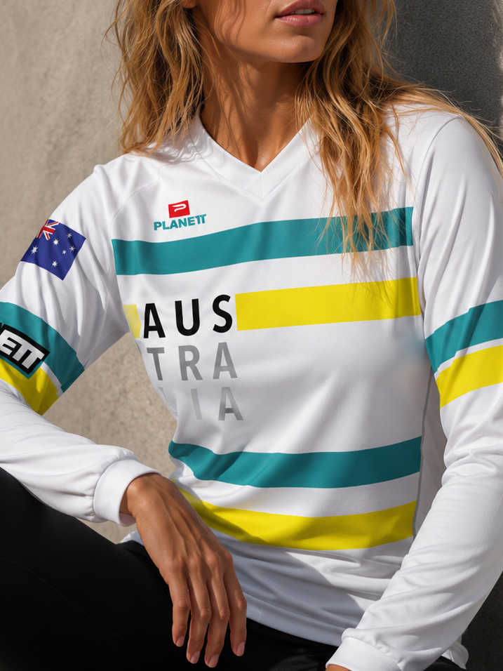 Adult Ride Jersey |
Aust White