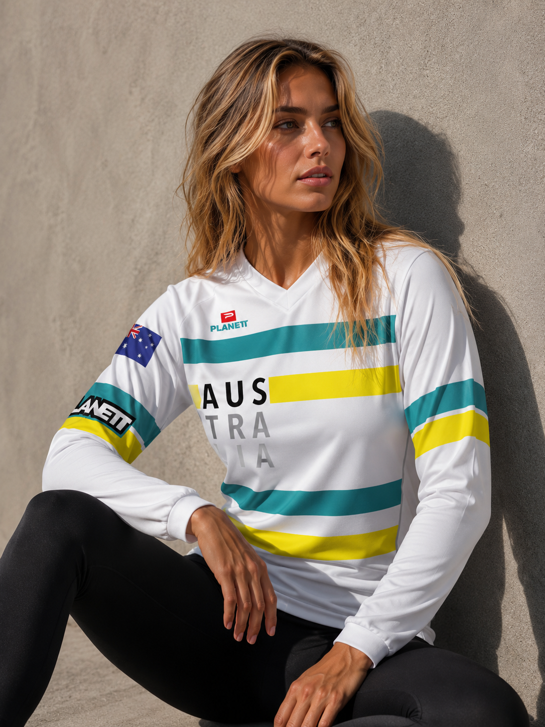 Aust White Jersey | CJ175