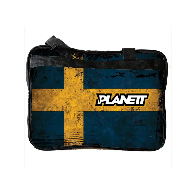 Sweden flag laptop bag.