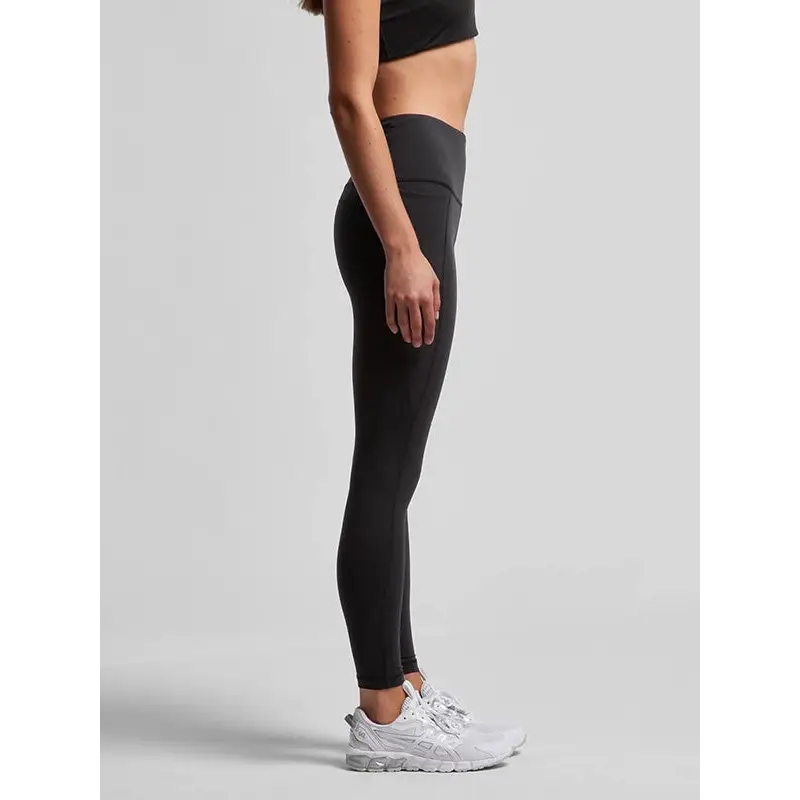 Black athletic leggings.