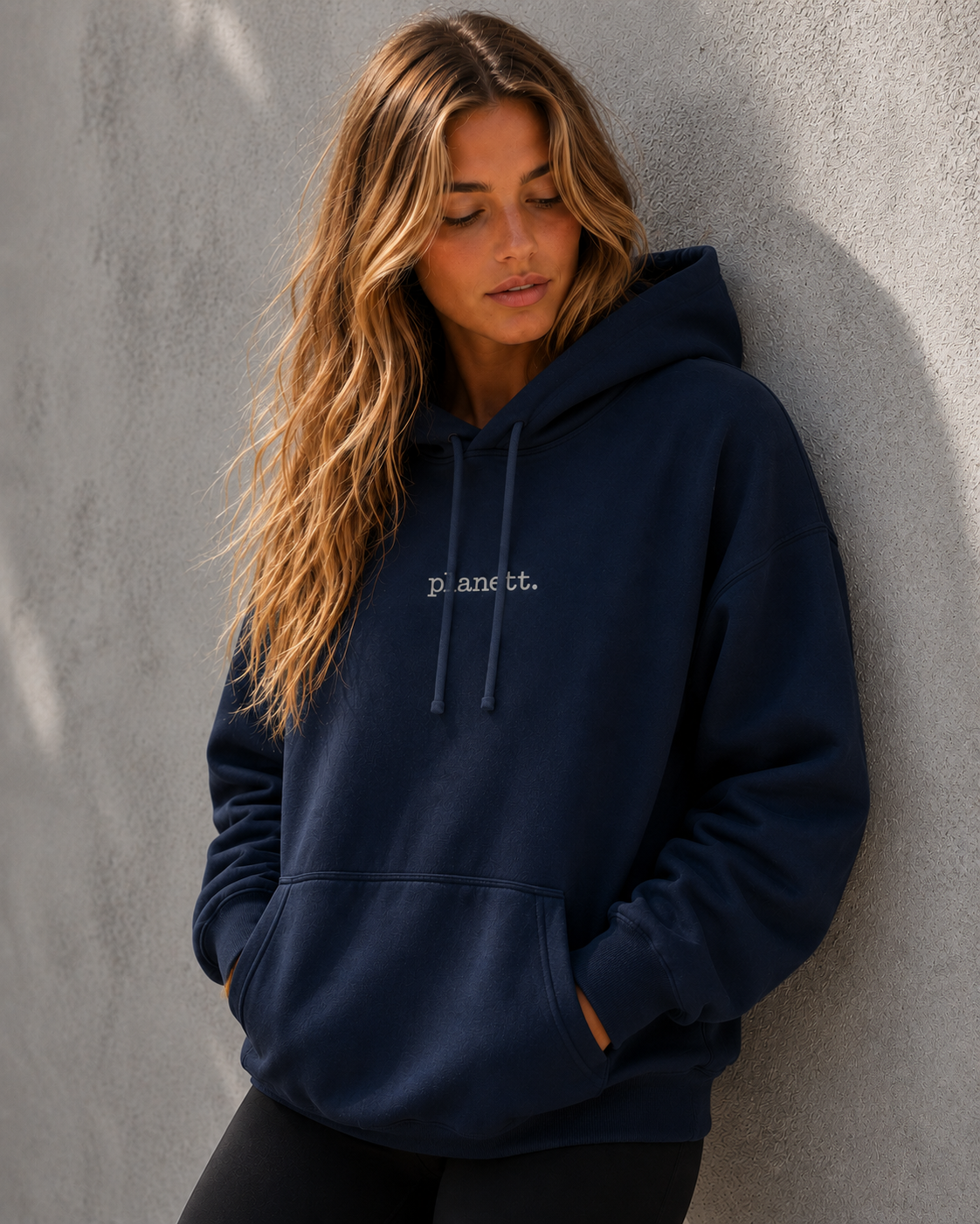Midnight Oversized Heavy Hoodie