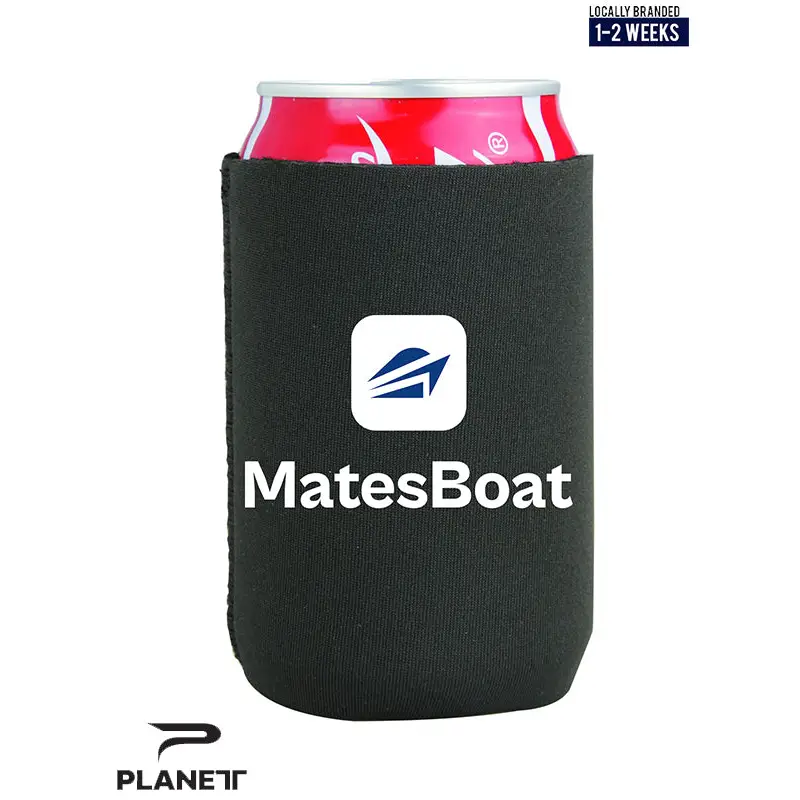 Black can cooler.