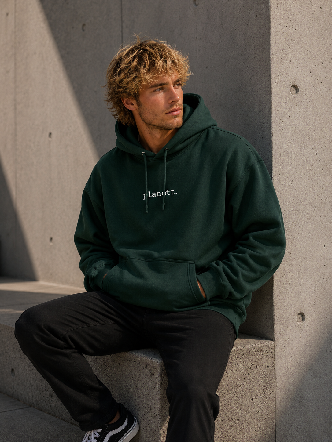 Pine Oversized Heavy Hoodie