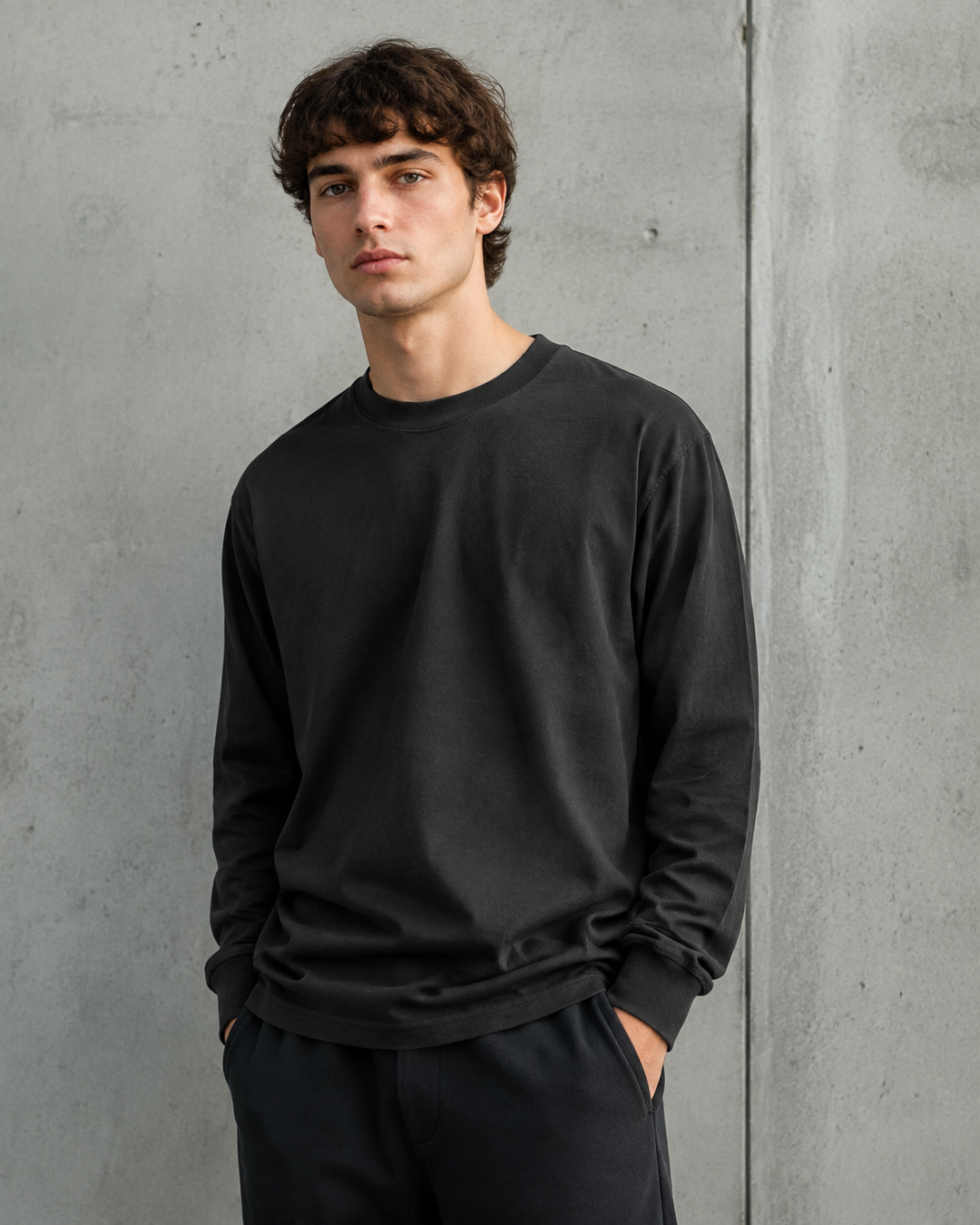 Heavy Faded L/S Tee 5083