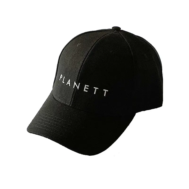 Black baseball cap.