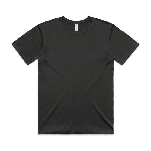 Black v-neck t-shirt with short sleeves and ribbed neckline, made of cotton.
