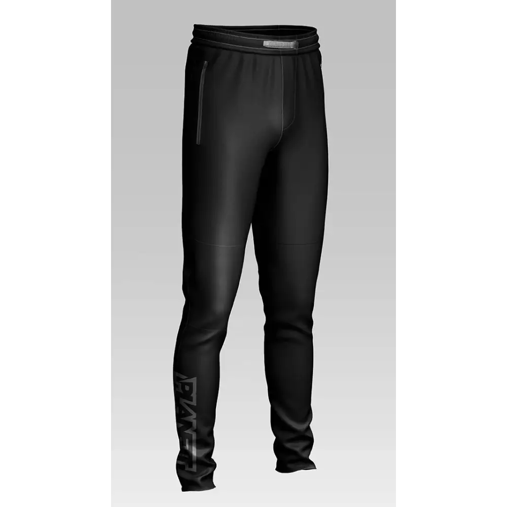 Black athletic sweatpants.