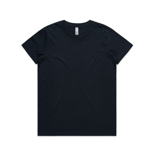 Black t-shirt with short sleeves and crew neck, made of cotton.