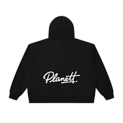 Chunky Zip Oversized Hoodie | Boxy