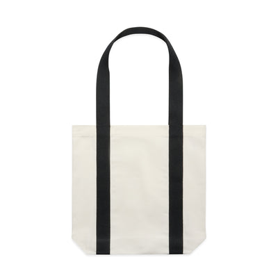 Two-Tone Carrie Tote 1008 - Cream/Black