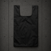 Grocery Bag 1021 blank product on dark industrial concrete background