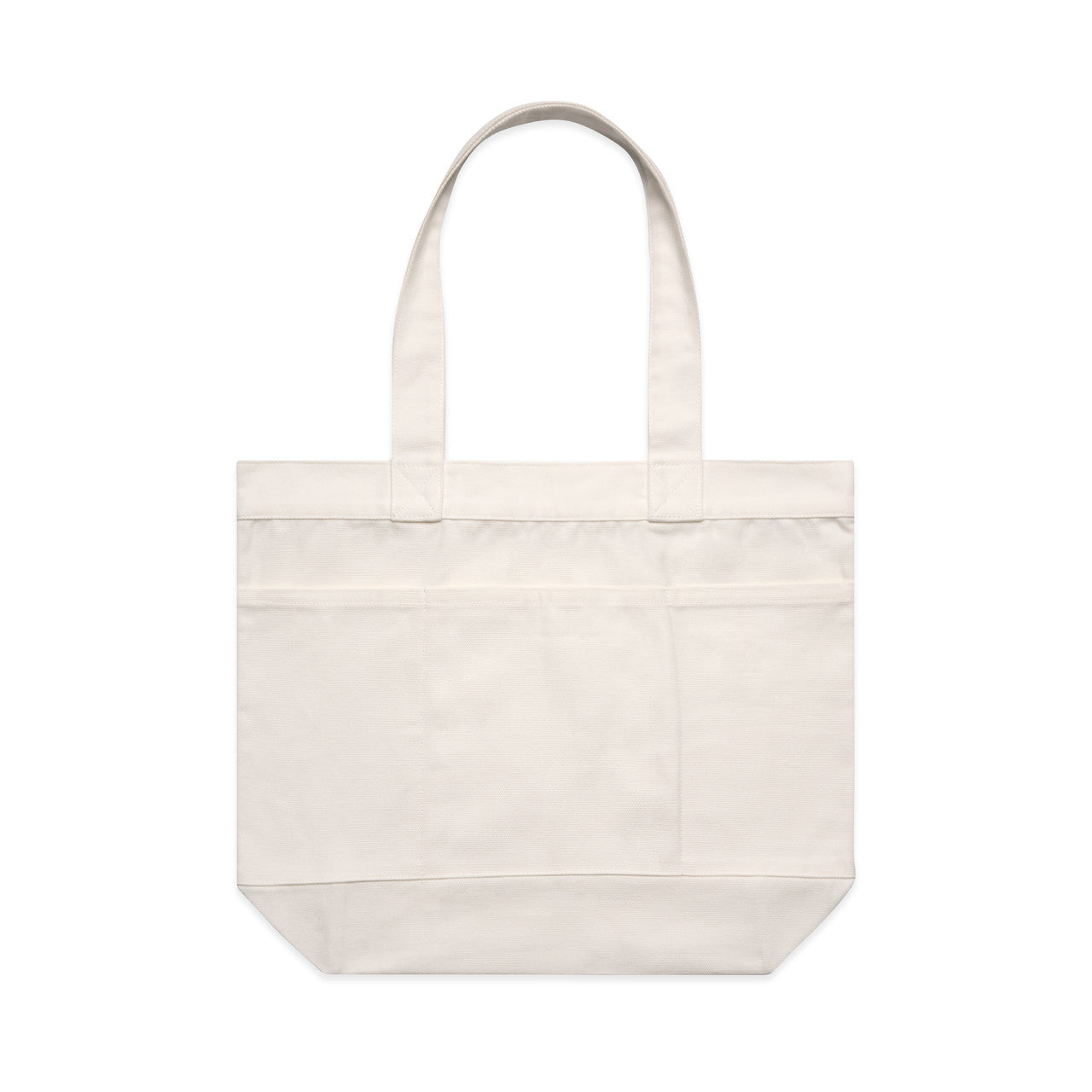 Pocket Tote Bag 1041 - Cream