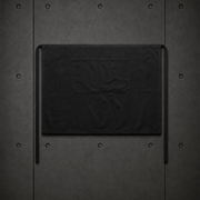Canvas Half Apron 1081 blank product on dark industrial concrete background