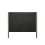 Carrie Half Apron 1083 - Coal
