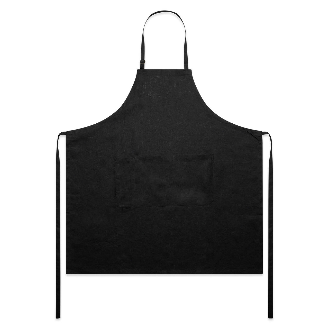 Linen Apron 1086 - Black