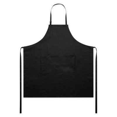 Linen Apron 1086 - Black