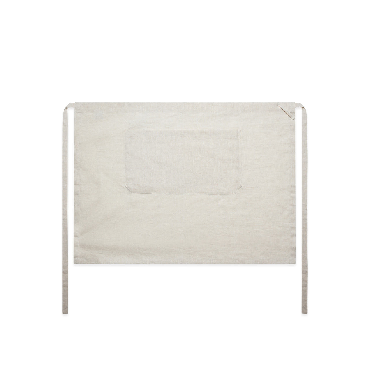 Linen Half Apron 1087 - Natural