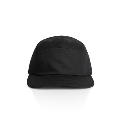 Finn Five Panel Cap 1103 - Black
