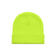 Cuff Safety Beanie 1107F - Safety Yellow